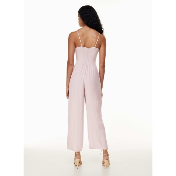 WILFRED Bellow Jumpsuit Cloudy Lilac Purple ARITZIA 6 - Picture 3 of 12